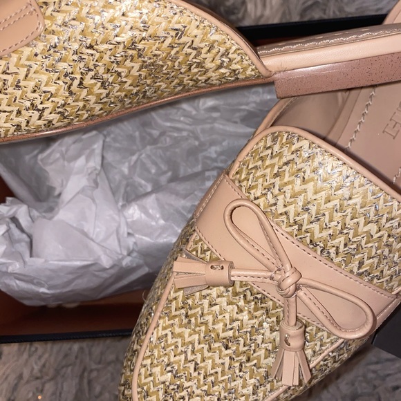 Coach Stassi Raffia Slide - Picture 9 of 9